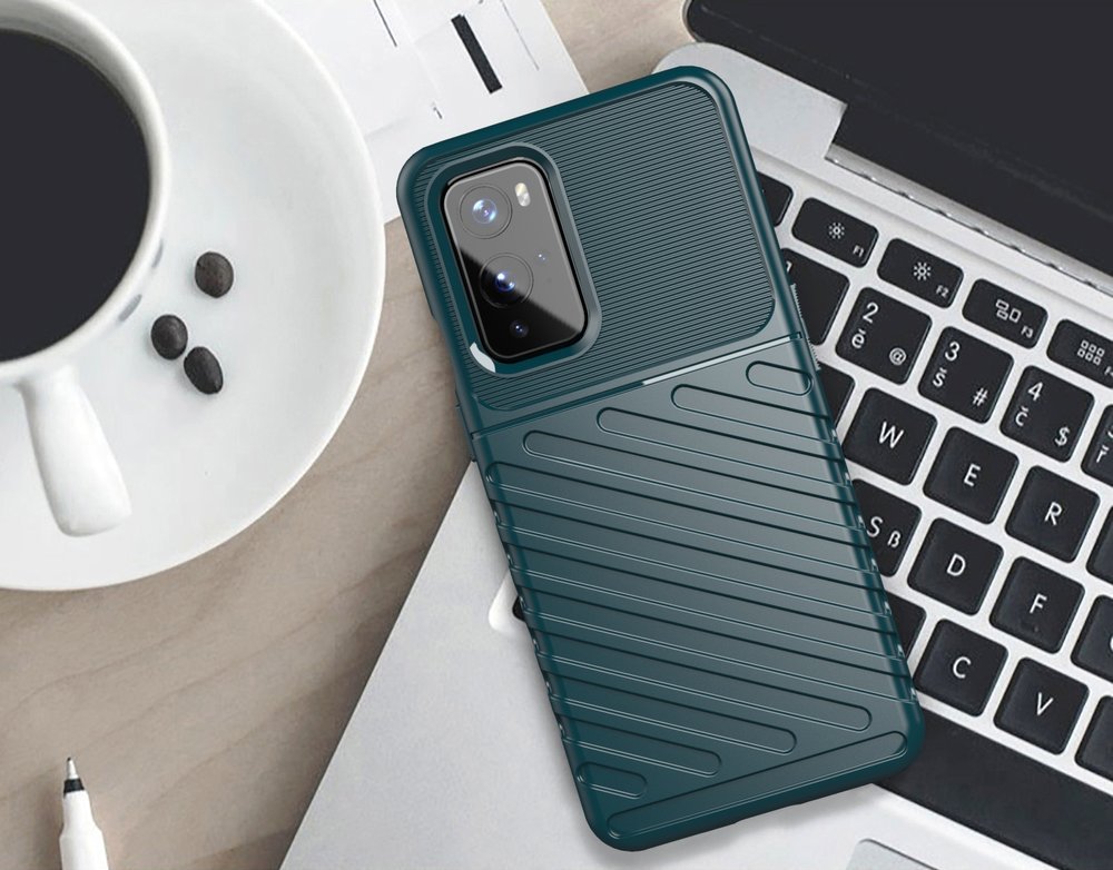 Pokrowiec Thunder Case czarny OnePlus 9 / 5