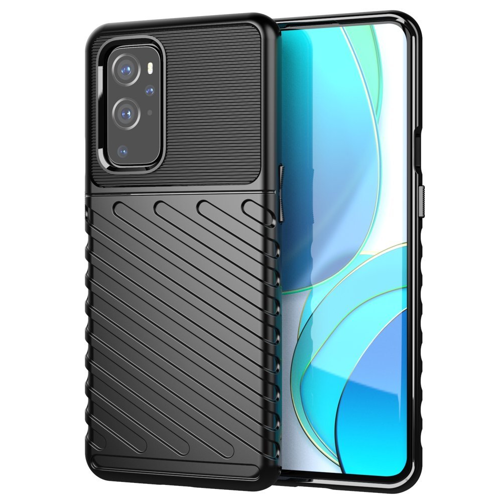 Pokrowiec Thunder Case czarny OnePlus 9 Pro