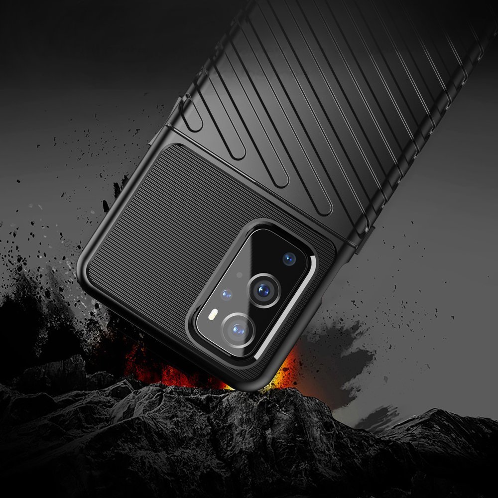 Pokrowiec Thunder Case czarny OnePlus 9 Pro / 5
