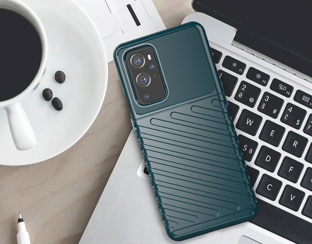 Pokrowiec Thunder Case czarny OnePlus 9 Pro / 6