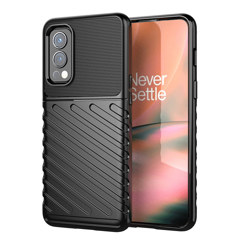 Pokrowiec Thunder Case czarny OnePlus Nord 2 5G Pokrowiec Thunder Case czarny OnePlus Nord 2 5G