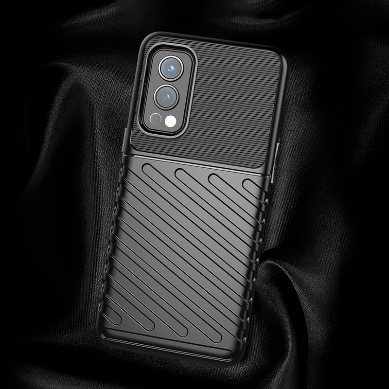Pokrowiec Thunder Case czarny OnePlus Nord 2 5G / 5 Pokrowiec Thunder Case czarny OnePlus Nord 2 5G / 5