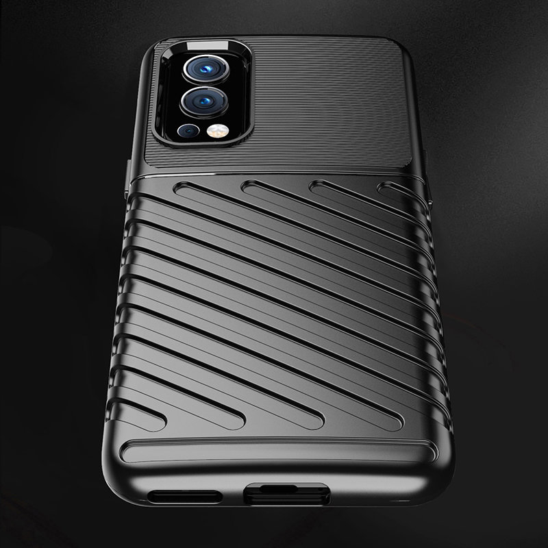 Pokrowiec Thunder Case czarny OnePlus Nord 2 5G / 8 Pokrowiec Thunder Case czarny OnePlus Nord 2 5G / 8