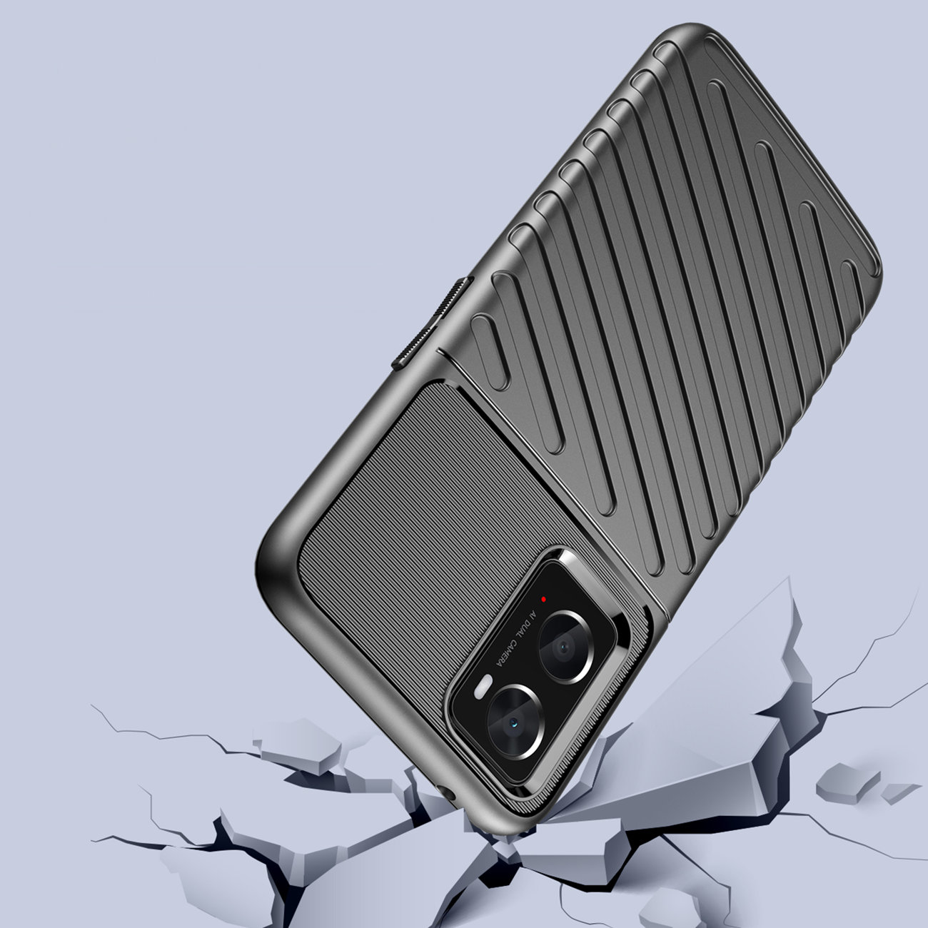 Pokrowiec Thunder Case czarny Oppo A36 / 4
