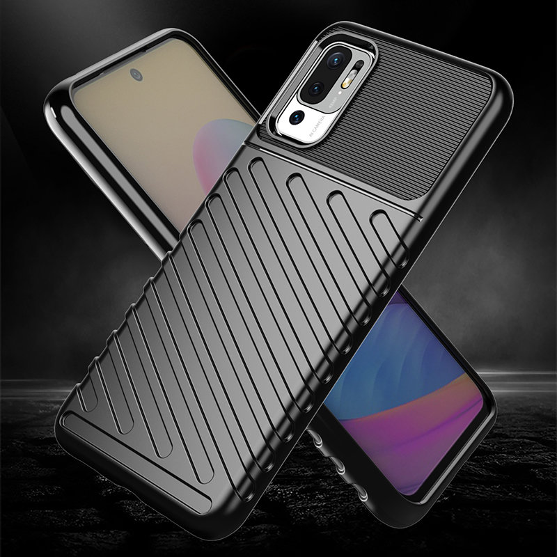 Pokrowiec Thunder Case czarny Poco M3 Pro / 2
