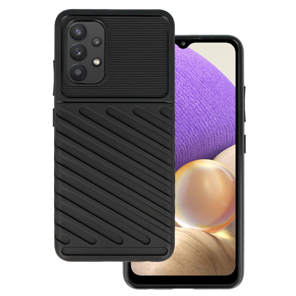 Pokrowiec Thunder Case czarny Samsung A32 4G