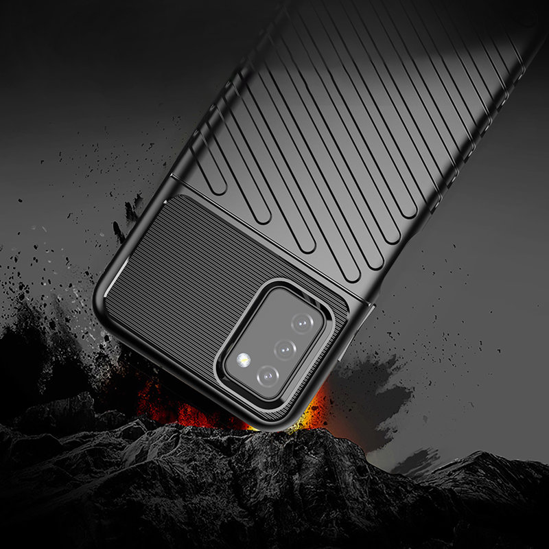 Pokrowiec Thunder Case czarny Samsung Galaxy A03s / 8