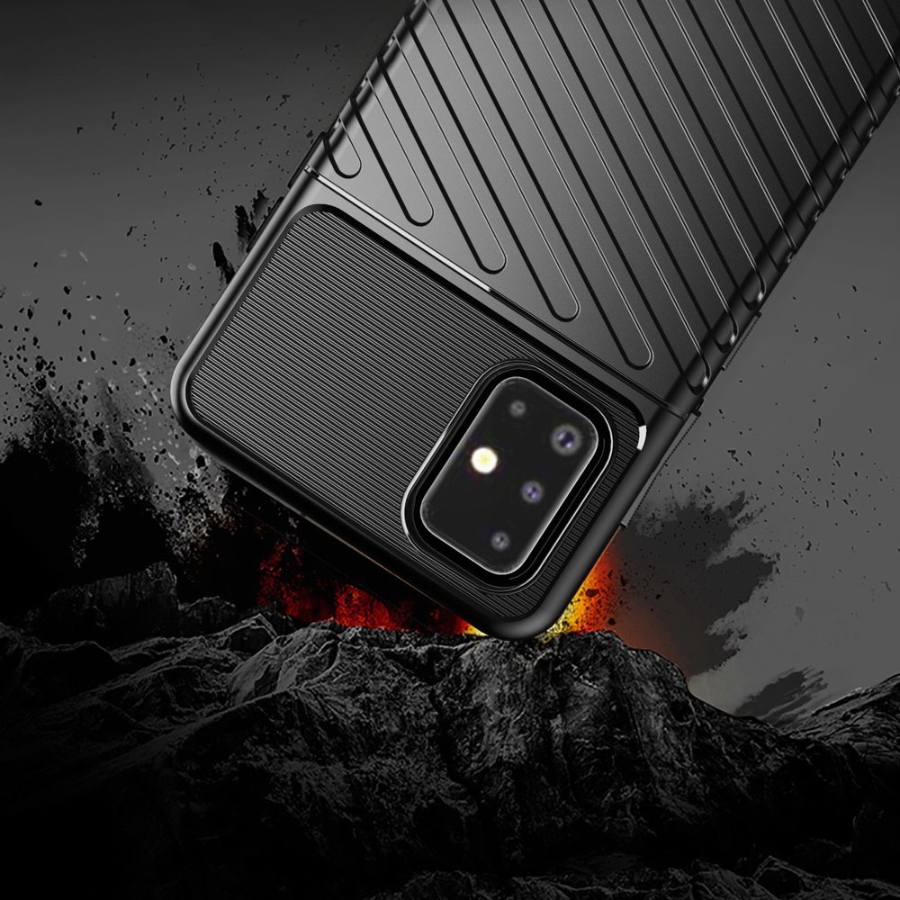 Pokrowiec Thunder Case czarny Samsung Galaxy A21s / 4