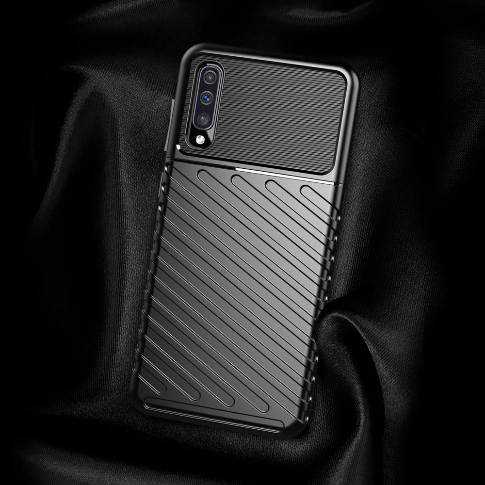 Pokrowiec Thunder Case czarny Samsung Galaxy A30s / 3