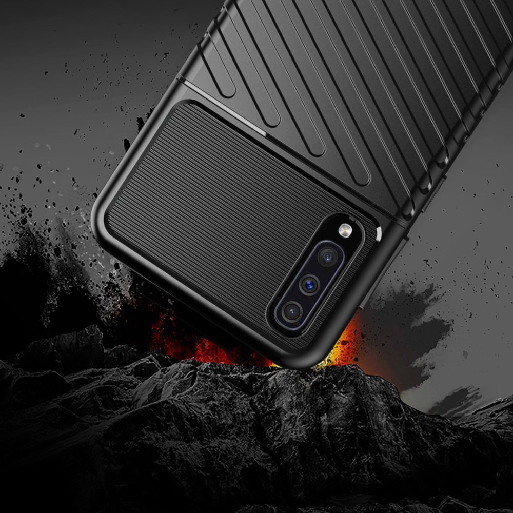 Pokrowiec Thunder Case czarny Samsung Galaxy A30s / 5