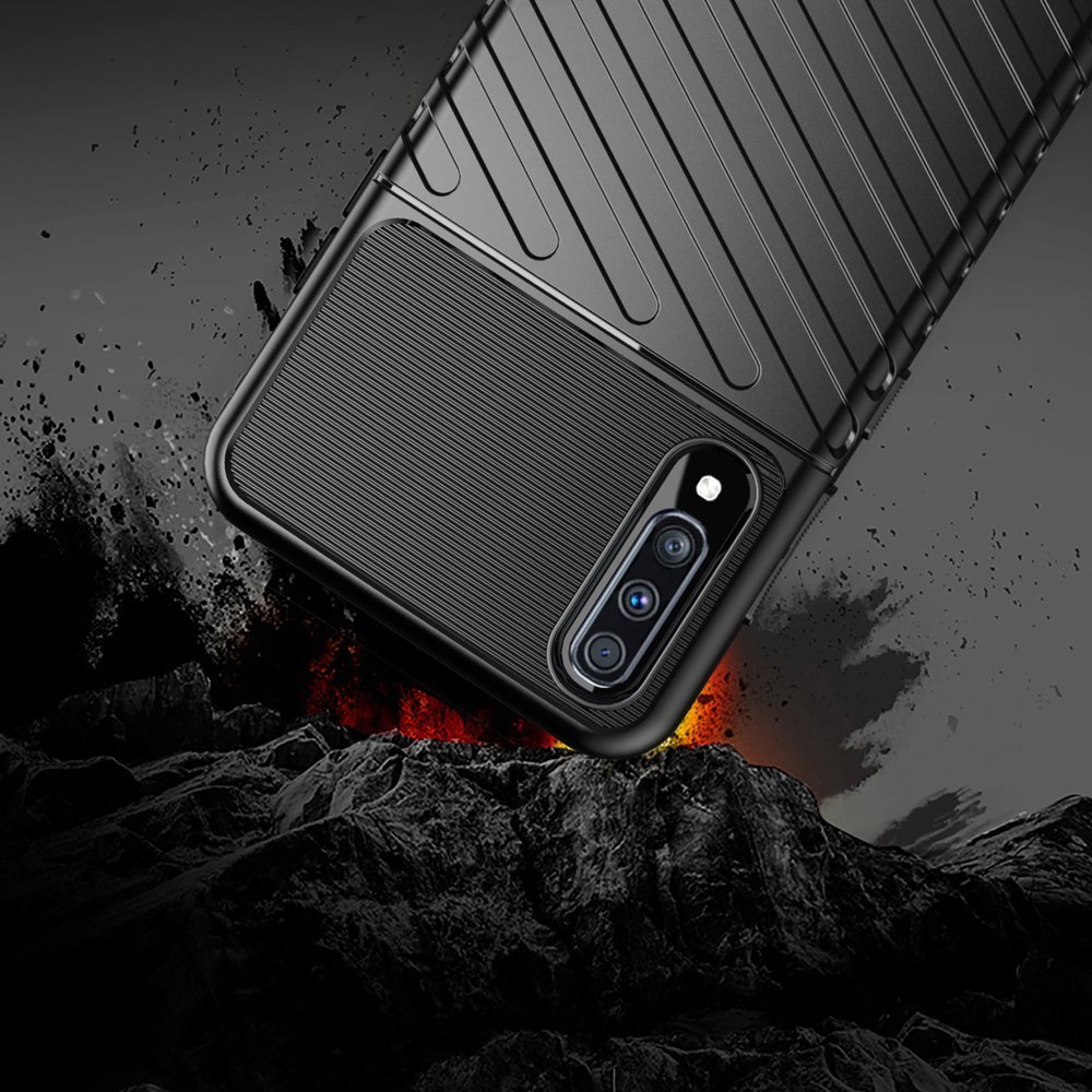 Pokrowiec Thunder Case czarny Samsung Galaxy A40 / 5