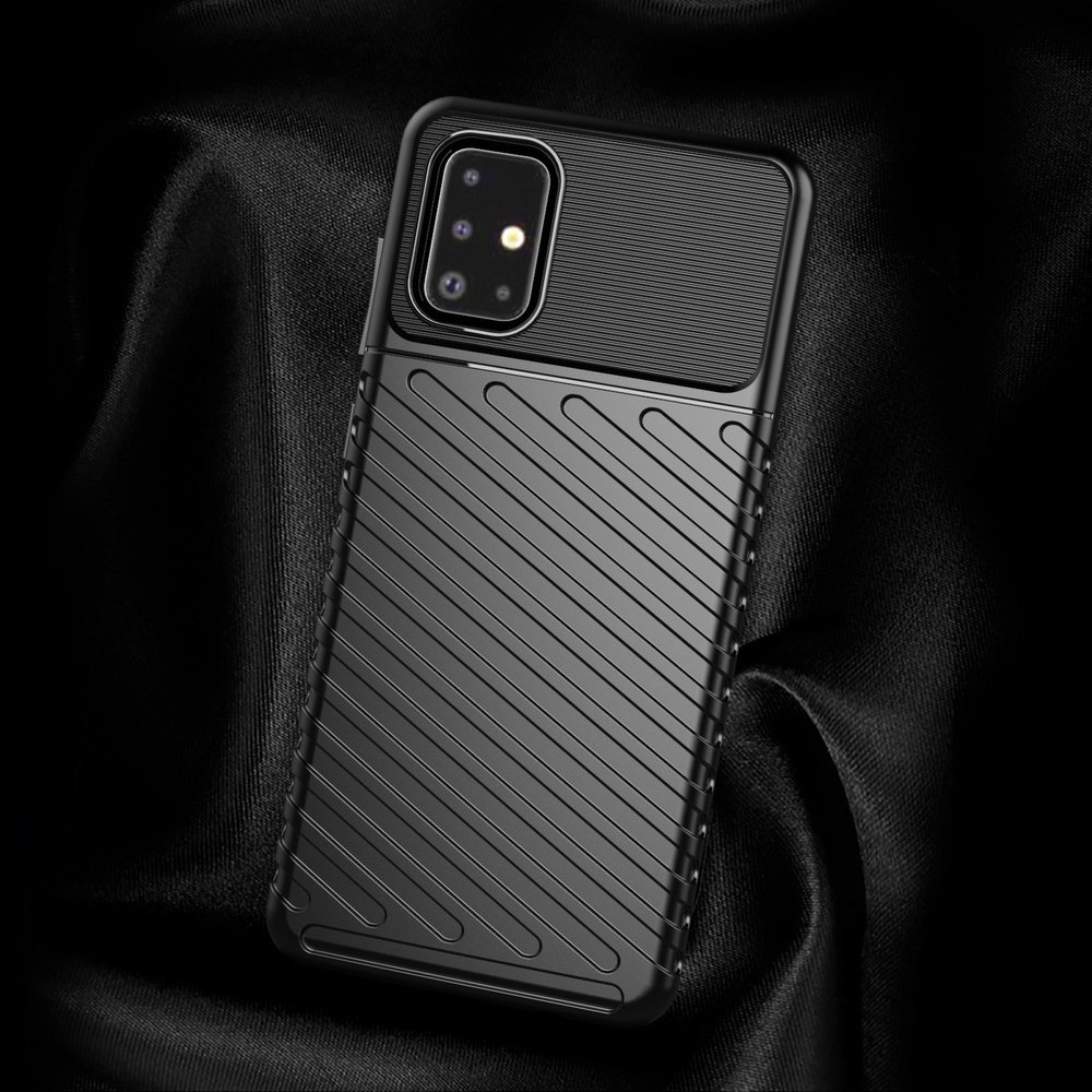 Pokrowiec Thunder Case czarny Samsung Galaxy A51 / 3