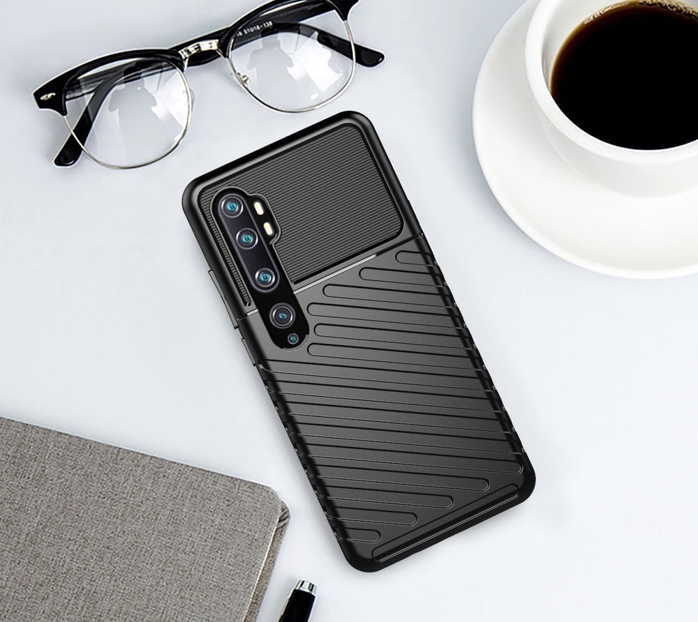 Pokrowiec Thunder Case czarny Samsung Galaxy Note 10 / 10