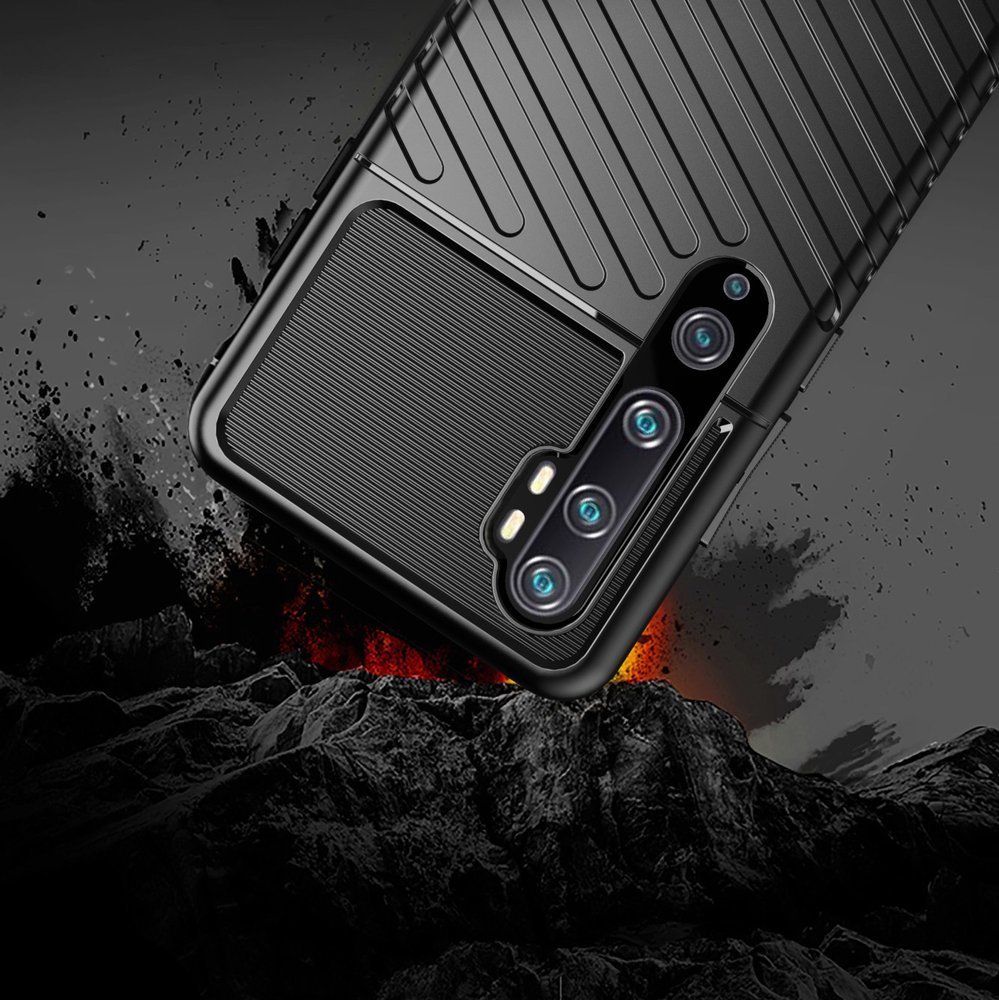 Pokrowiec Thunder Case czarny Samsung Galaxy Note 10 / 5