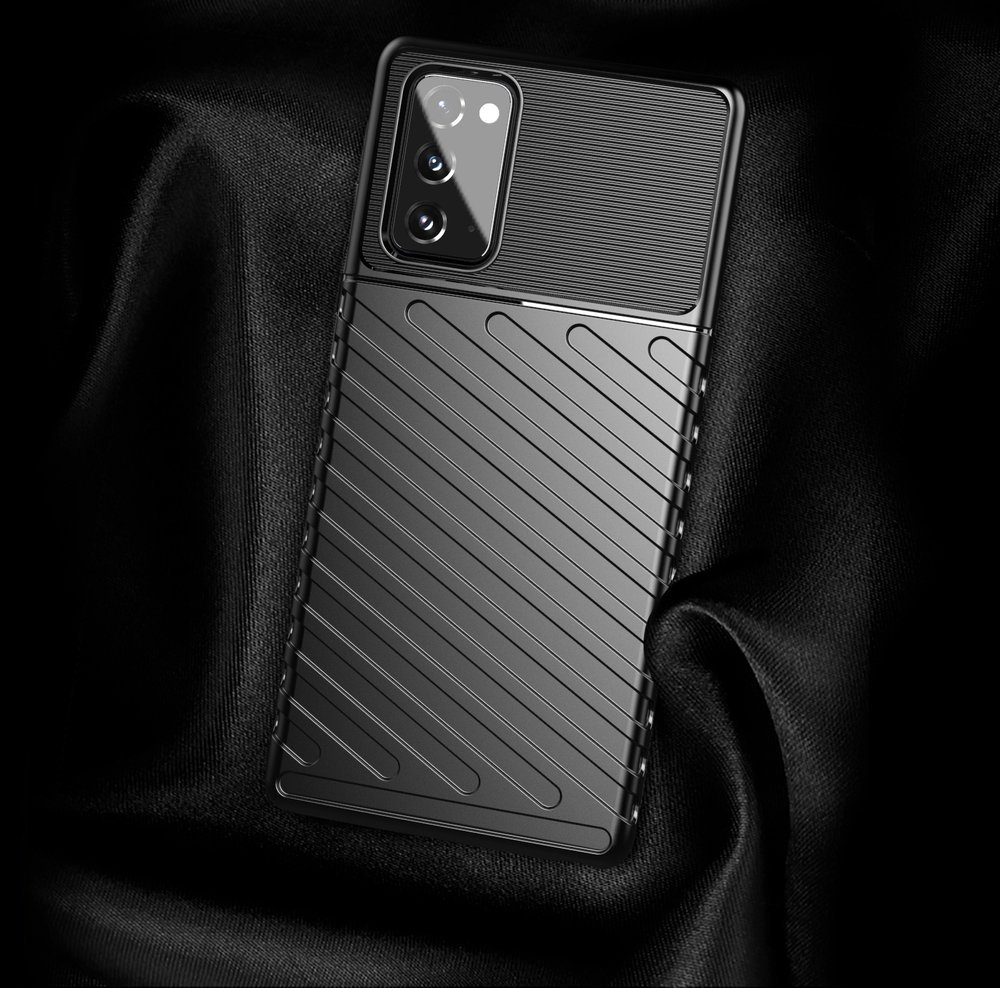 Pokrowiec Thunder Case czarny Samsung Galaxy Note 20 / 3