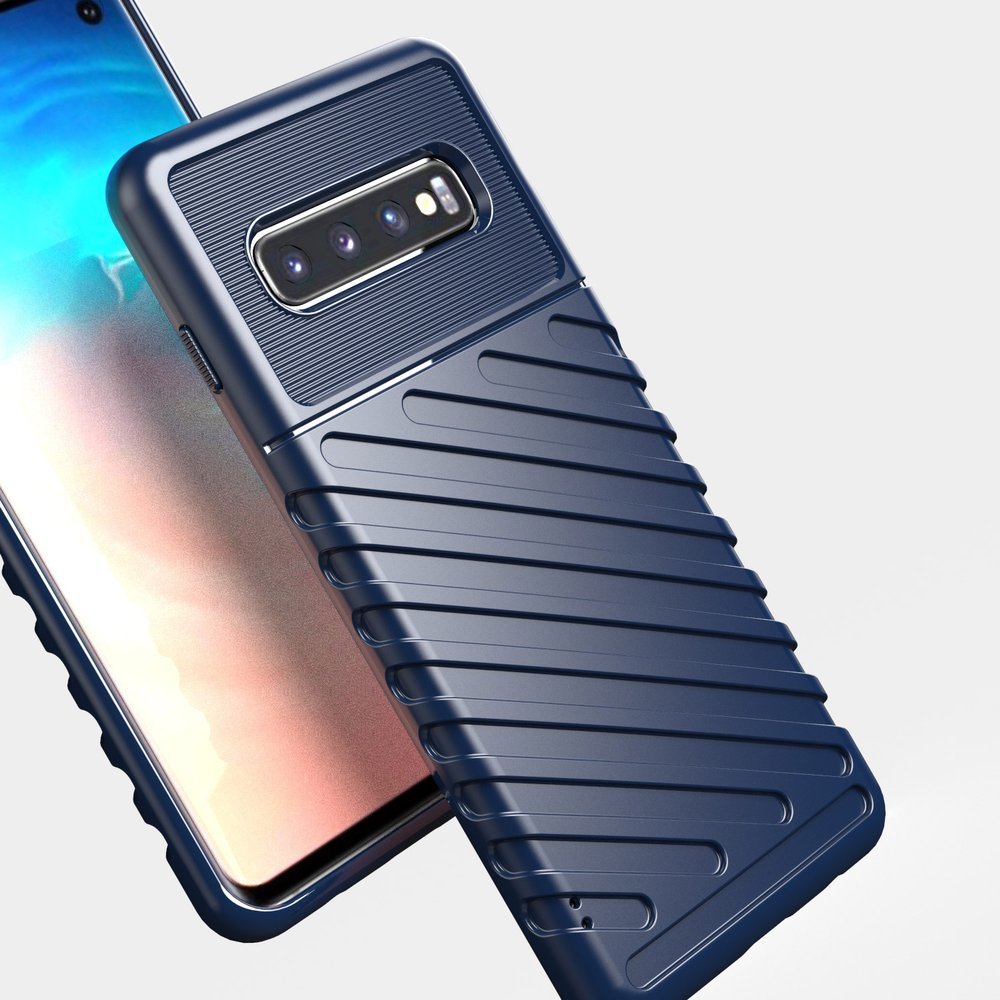 Pokrowiec Thunder Case czarny Samsung Galaxy S10 / 8