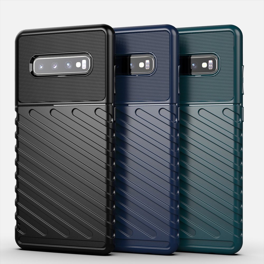 Pokrowiec Thunder Case czarny Samsung Galaxy S10 Plus / 12
