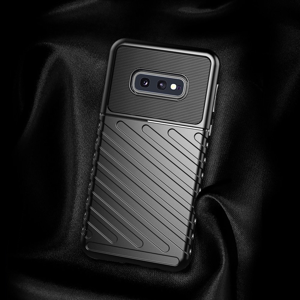 Pokrowiec Thunder Case czarny Samsung Galaxy S10 Plus / 3