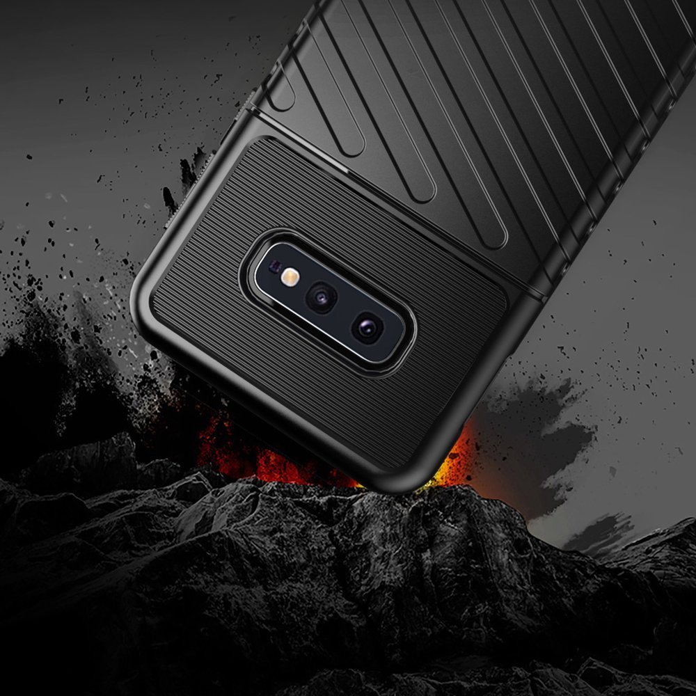 Pokrowiec Thunder Case czarny Samsung Galaxy S10 Plus / 5