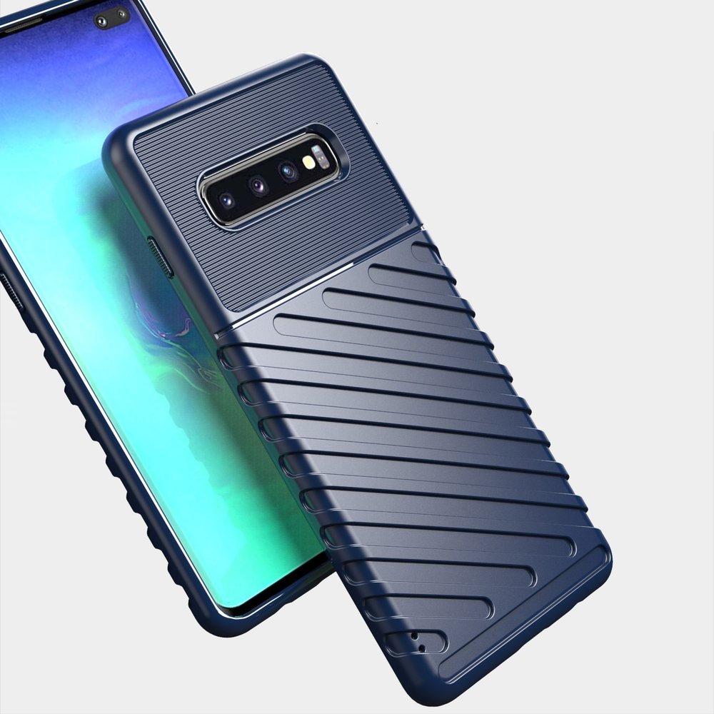 Pokrowiec Thunder Case czarny Samsung Galaxy S10 Plus / 8