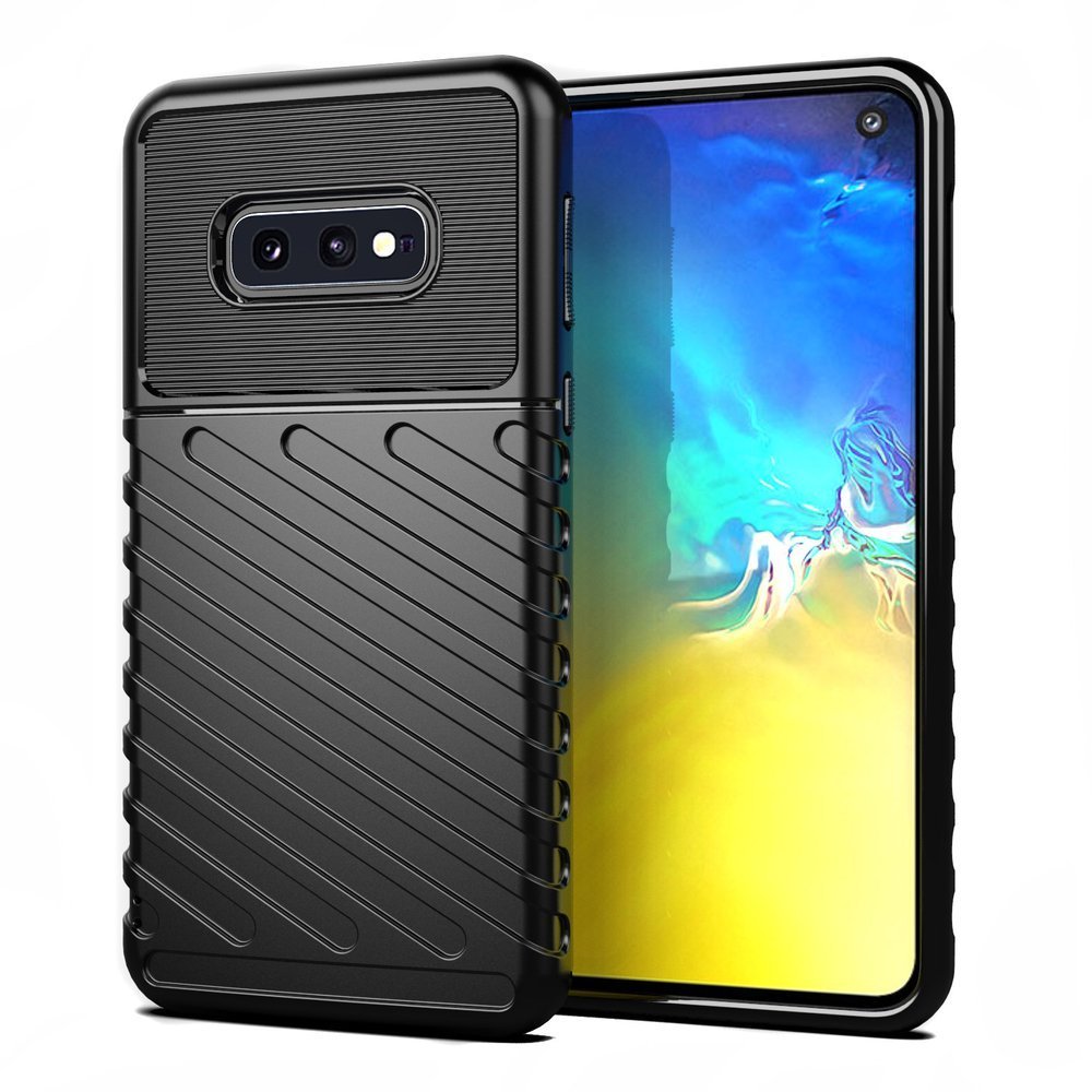 Pokrowiec Thunder Case czarny Samsung Galaxy S10e Pokrowiec Thunder Case czarny Samsung Galaxy S10e