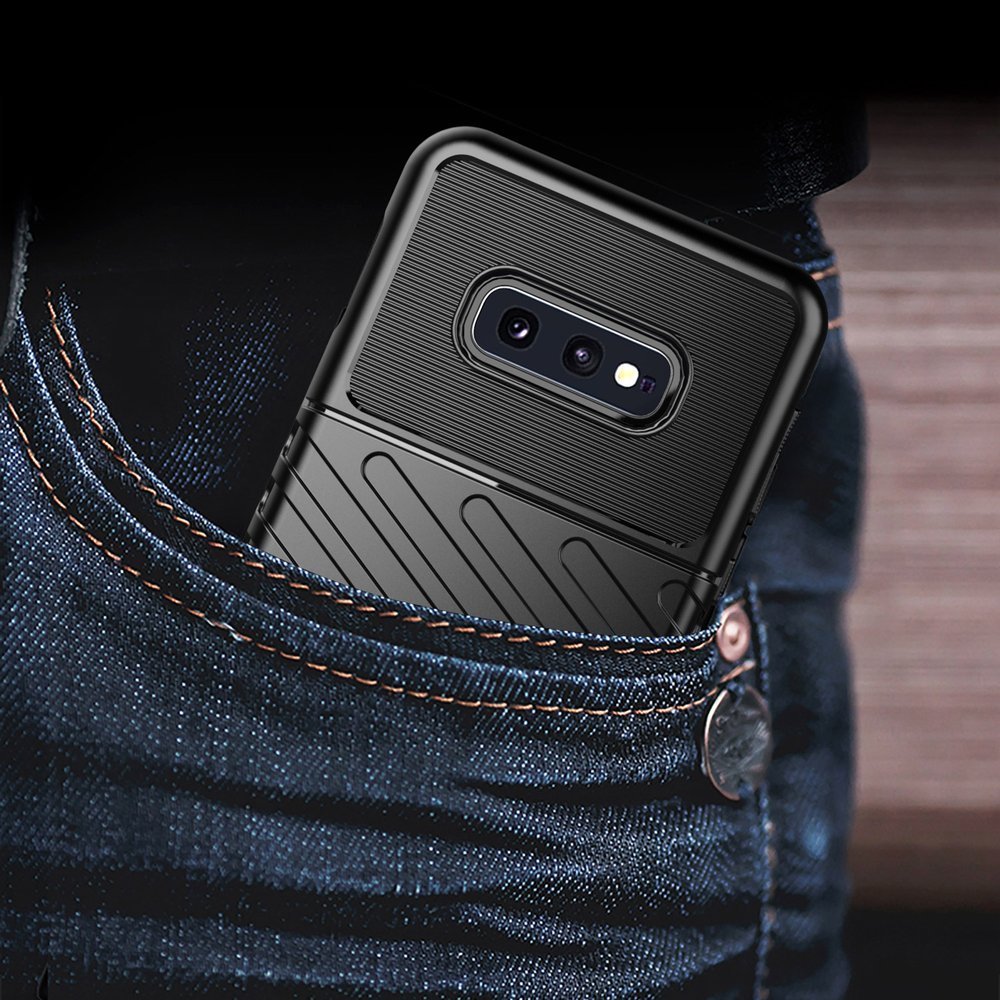Pokrowiec Thunder Case czarny Samsung Galaxy S10e / 10
