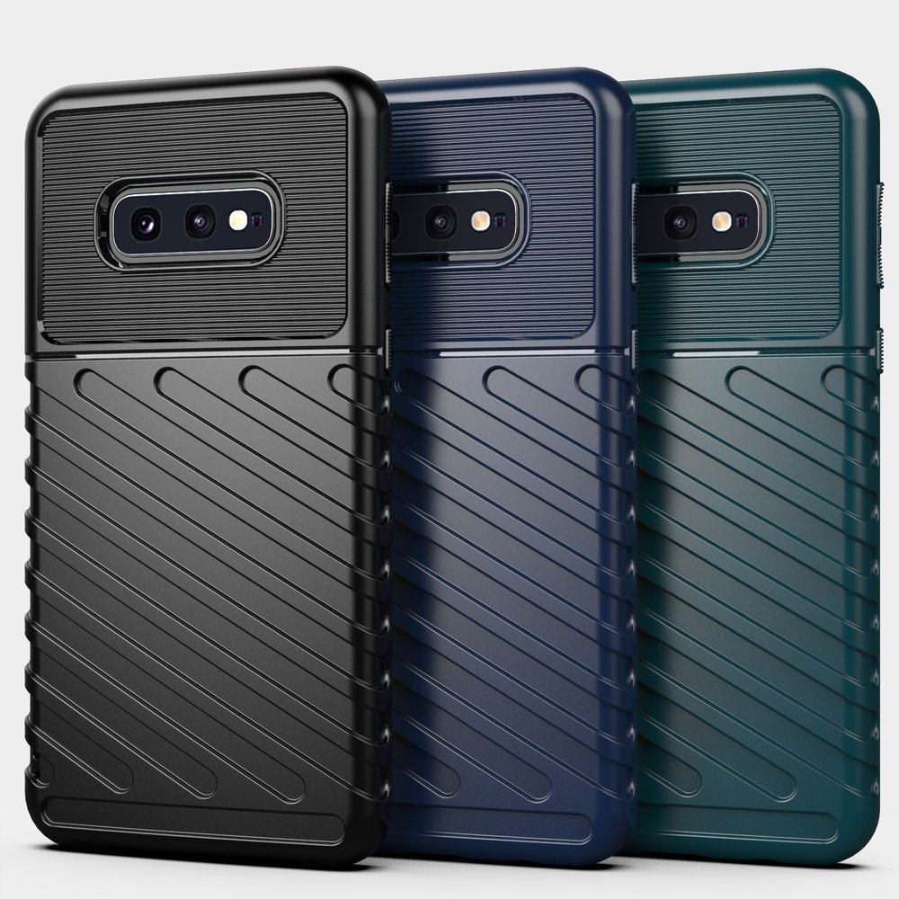 Pokrowiec Thunder Case czarny Samsung Galaxy S10e / 12