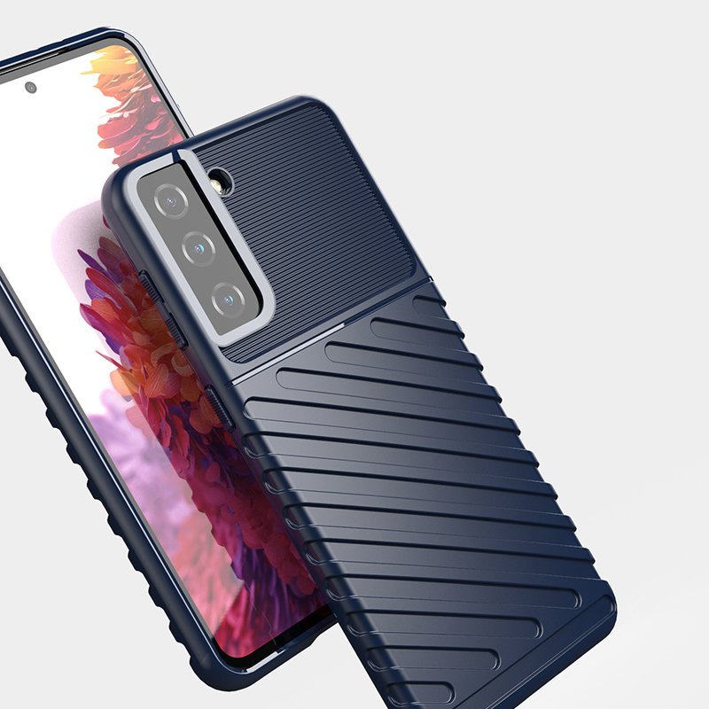 Pokrowiec Thunder Case czarny Samsung Galaxy S21+ 5G / 6