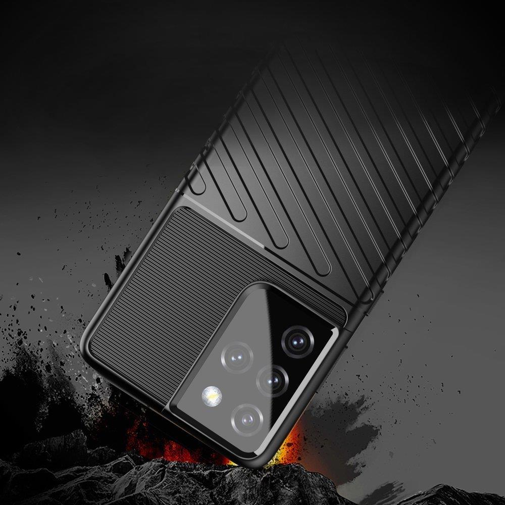 Pokrowiec Thunder Case czarny Samsung Galaxy S22 Ultra / 4