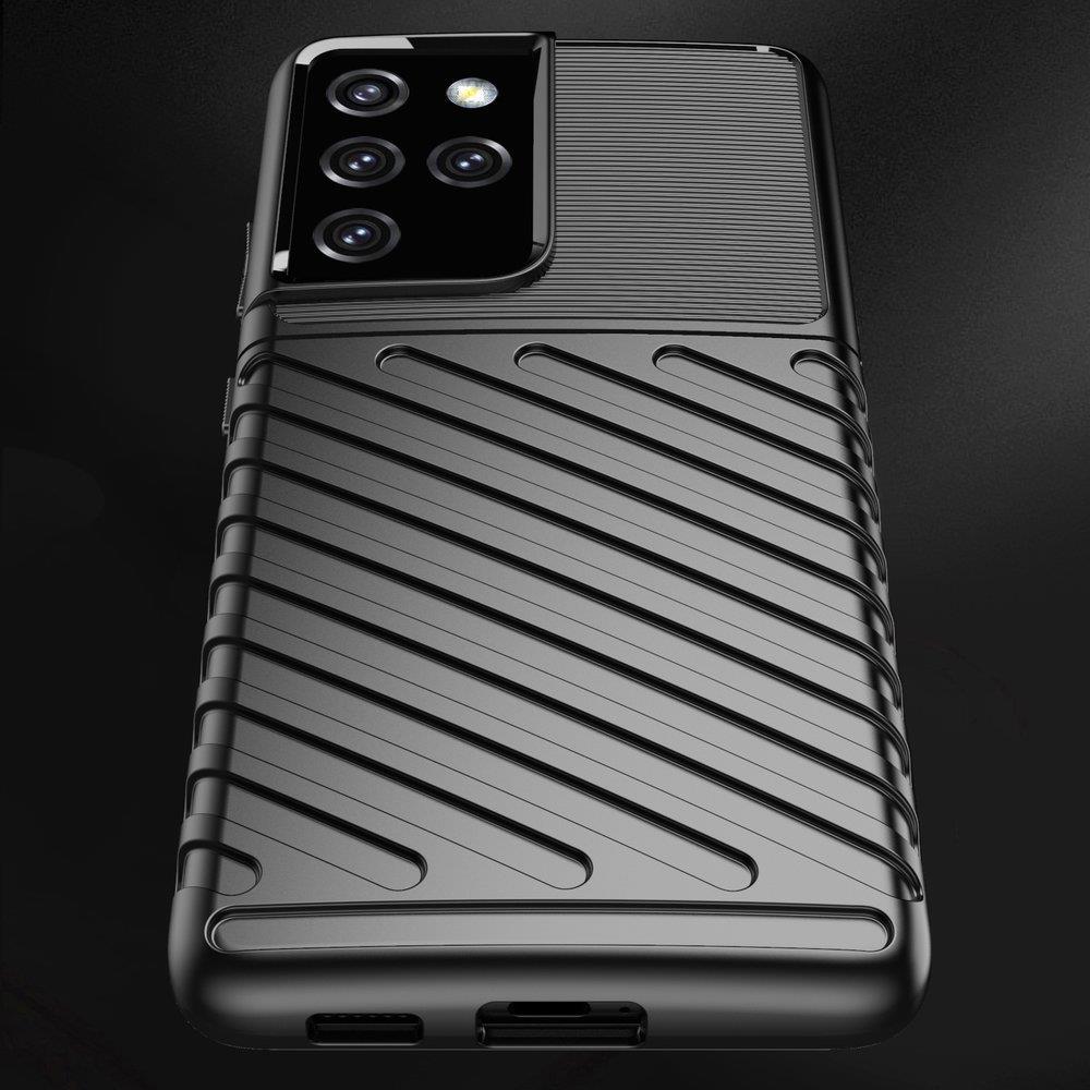 Pokrowiec Thunder Case czarny Samsung Galaxy S22 Ultra / 6