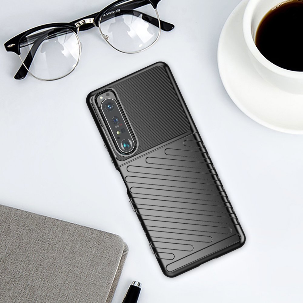 Pokrowiec Thunder Case czarny Sony Xperia 1 III / 11