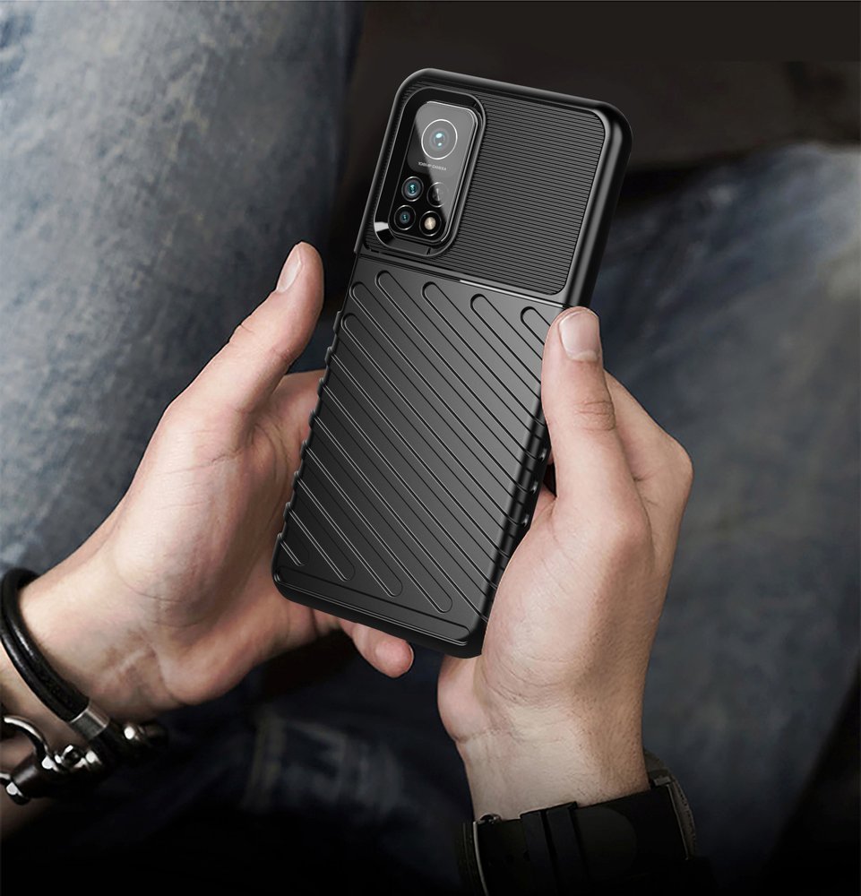 Pokrowiec Thunder Case czarny Xiaomi Mi 10T / 9