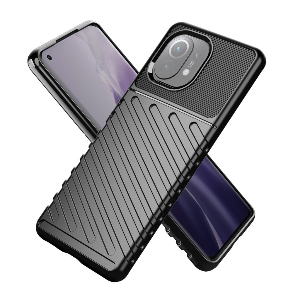 Pokrowiec Thunder Case czarny Xiaomi Mi 11 / 2