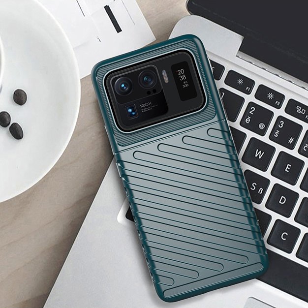 Pokrowiec Thunder Case czarny Xiaomi Mi 11 Ultra / 6