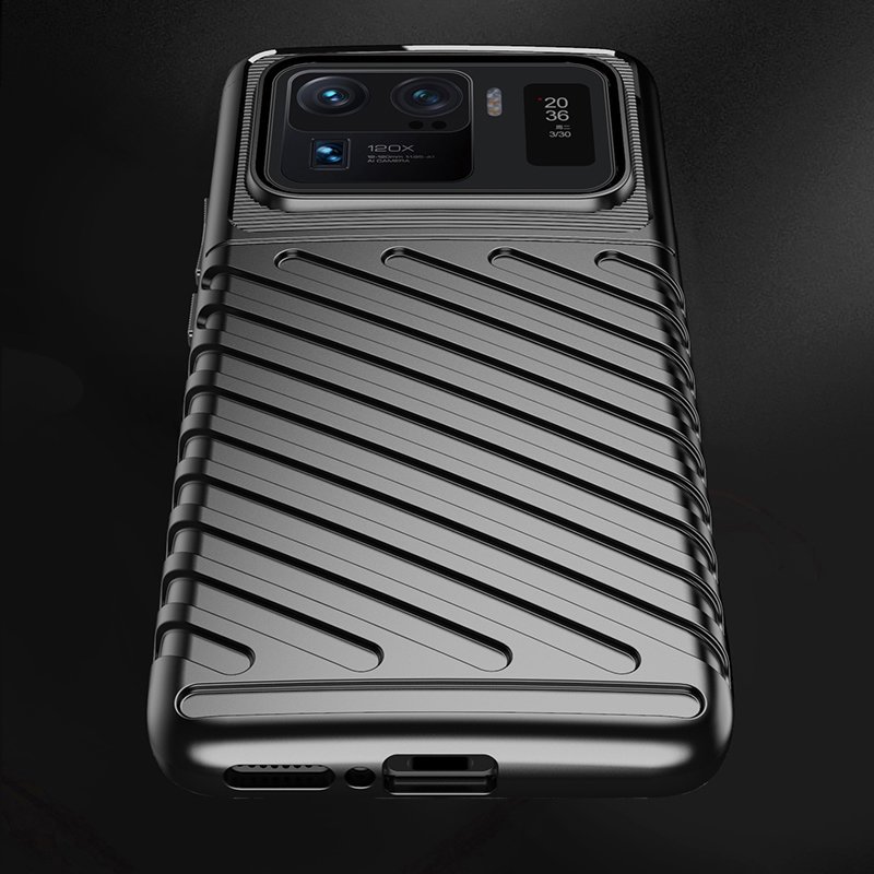 Pokrowiec Thunder Case czarny Xiaomi Mi 11 Ultra / 7