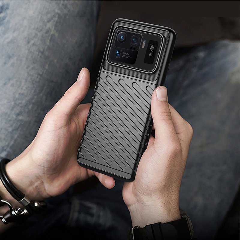 Pokrowiec Thunder Case czarny Xiaomi Mi 11 Ultra / 8