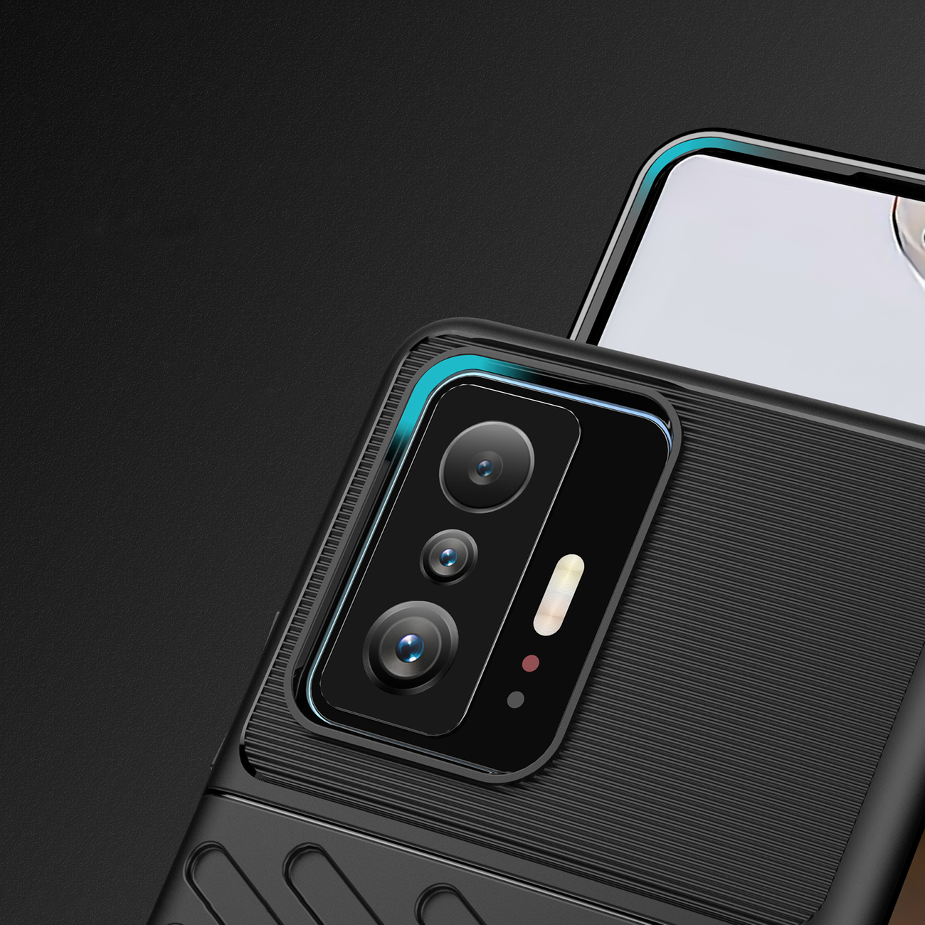 Pokrowiec Thunder Case czarny Xiaomi Mi 11T / 4