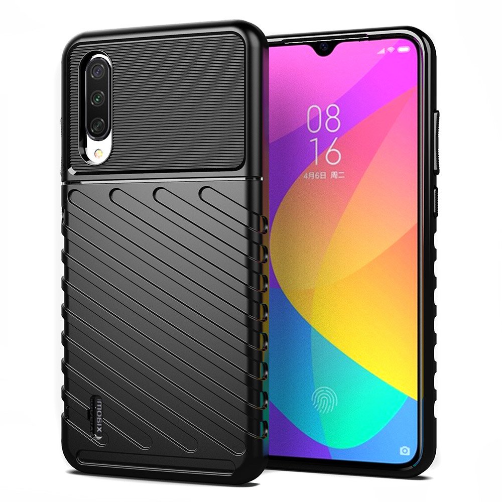 Pokrowiec Thunder Case czarny Xiaomi Mi 9 Lite