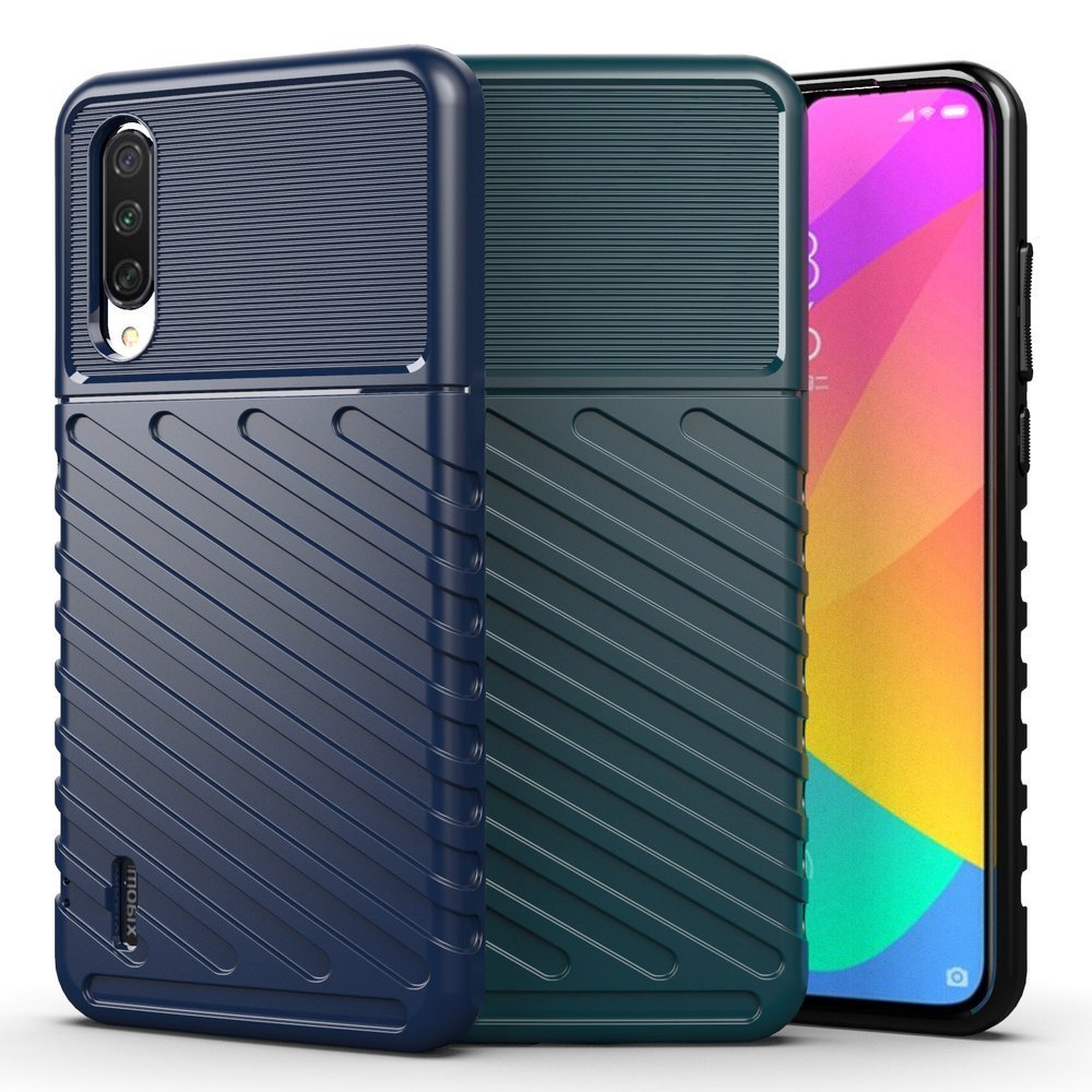 Pokrowiec Thunder Case czarny Xiaomi Mi 9 Lite / 12