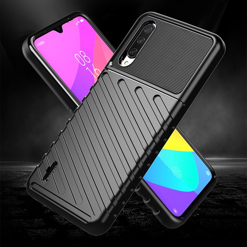 Pokrowiec Thunder Case czarny Xiaomi Mi 9 Lite / 2