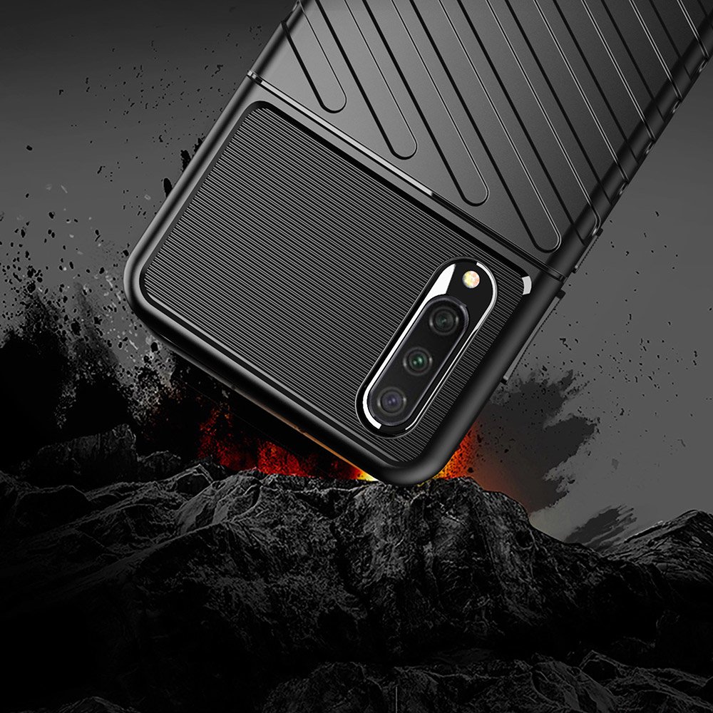 Pokrowiec Thunder Case czarny Xiaomi Mi 9 Lite / 5