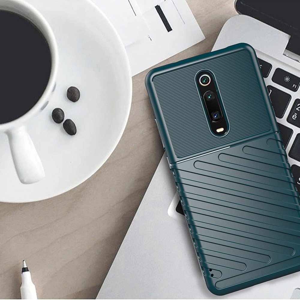 Pokrowiec Thunder Case czarny Xiaomi Mi 9T / 6