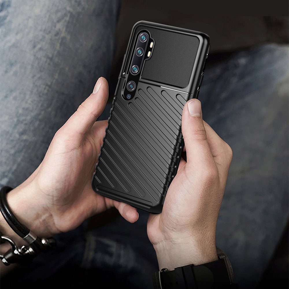 Pokrowiec Thunder Case czarny Xiaomi Mi CC9 Pro / 9