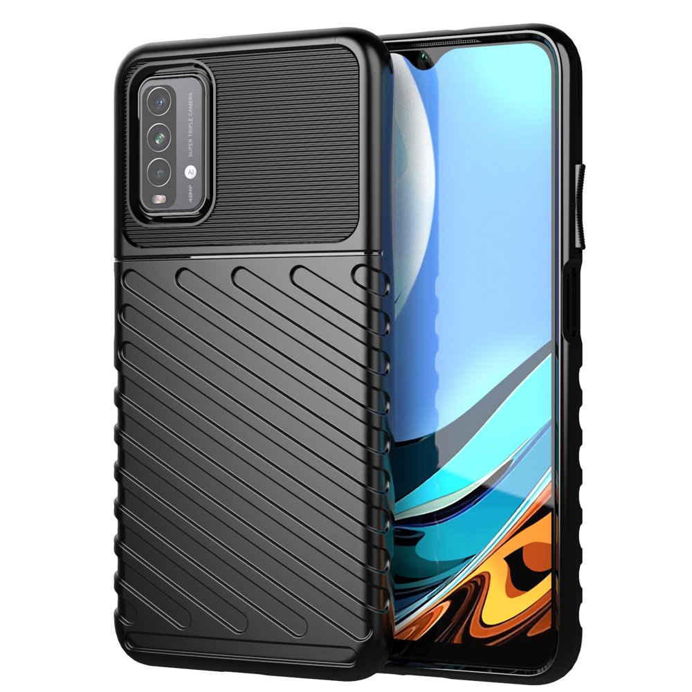 Pokrowiec Thunder Case czarny Xiaomi POCO M3