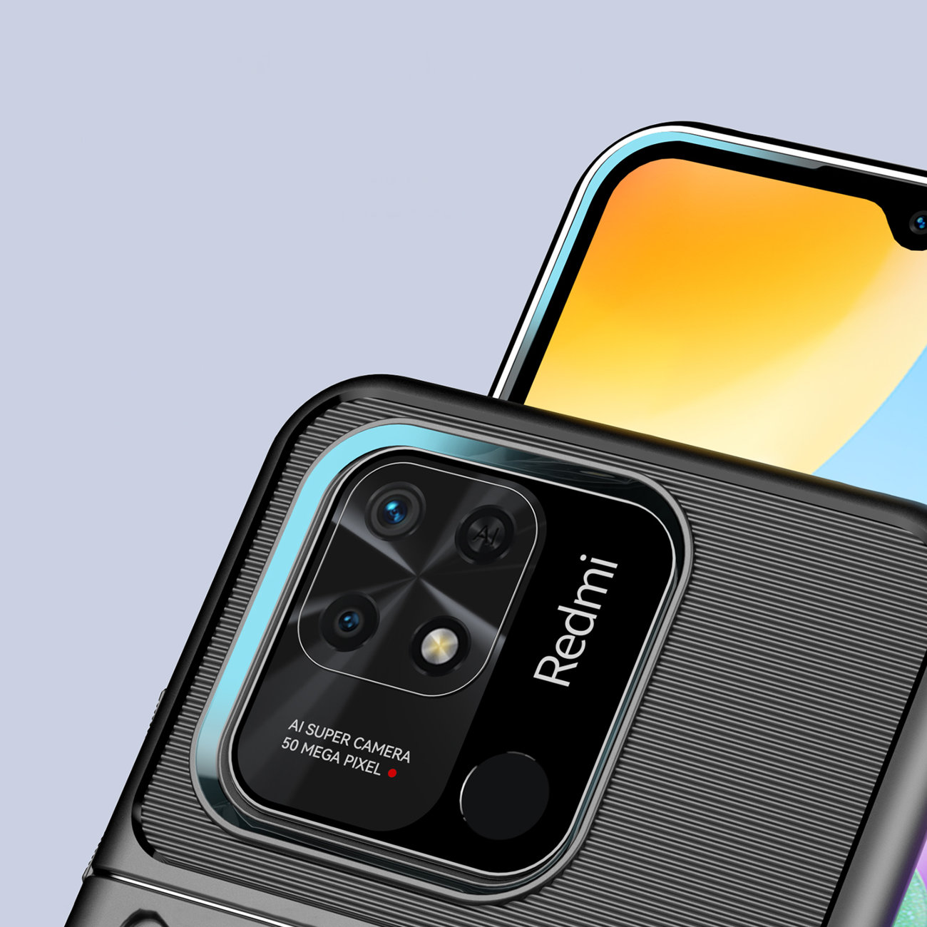 Pokrowiec Thunder Case czarny Xiaomi Redmi 10C / 6