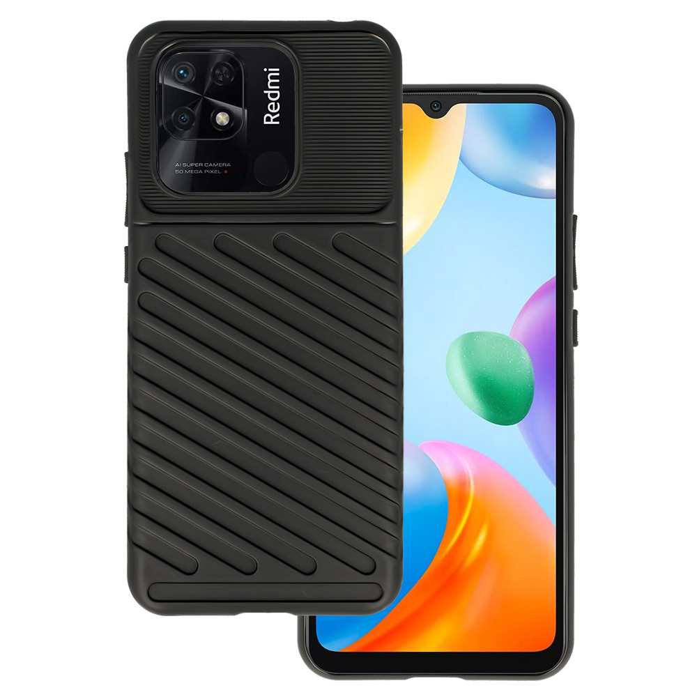Pokrowiec Thunder Case czarny Xiaomi Redmi 10C