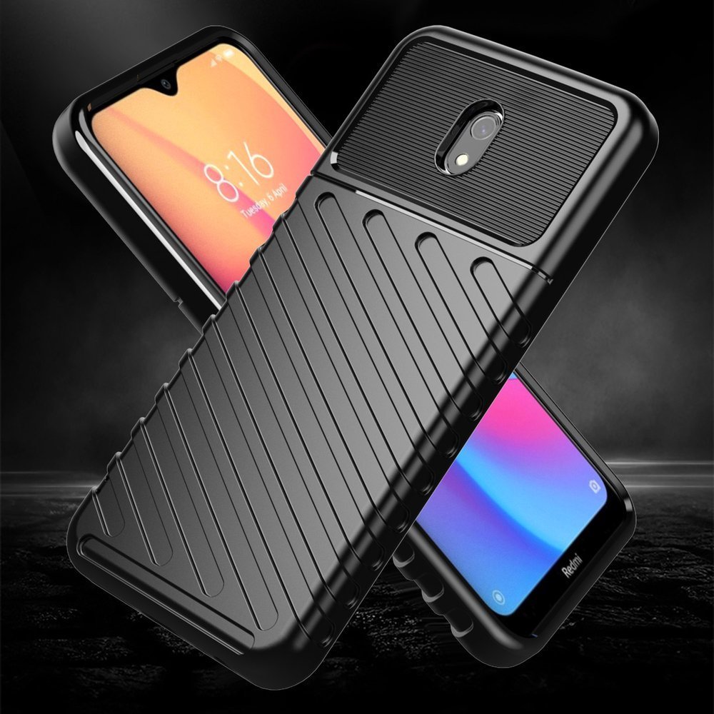 Pokrowiec Thunder Case czarny Xiaomi Redmi 8A / 2