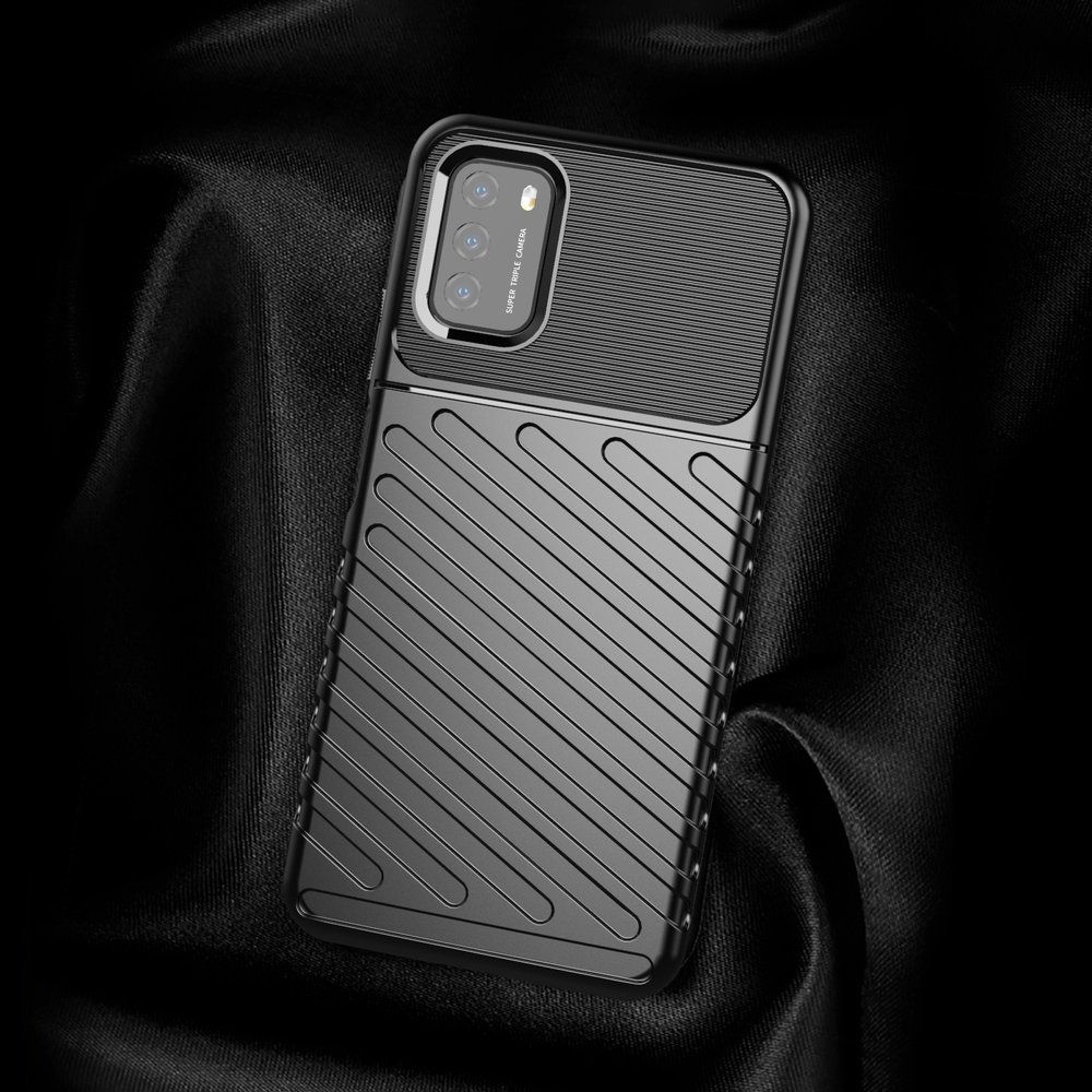 Pokrowiec Thunder Case czarny Xiaomi Redmi 9T / 9