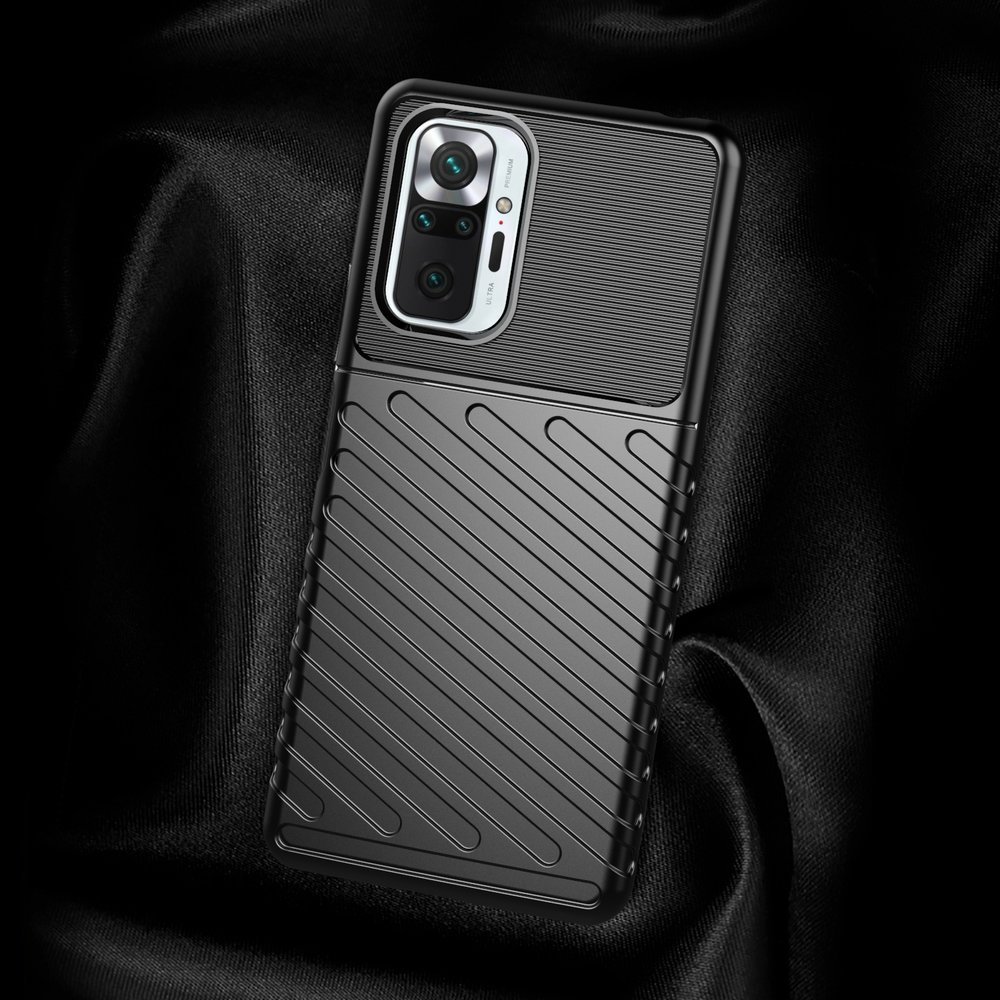 Pokrowiec Thunder Case czarny Xiaomi Redmi Note 10 Pro / 5
