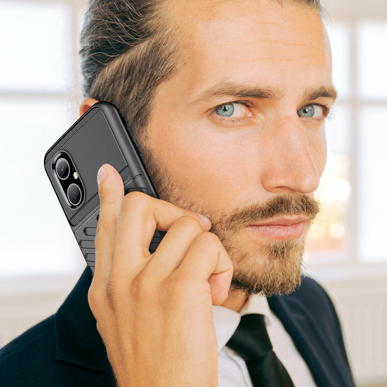 Pokrowiec Thunder Case czarny Xiaomi Redmi Note 11E / 2